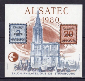 France Bloc-souvenir de la C.N.E.P.  1980 Salon Philatélique Strasbourg / TE1540 - Picture 1 of 1