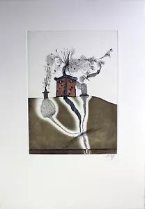 ZUSH EVRU - ohne Titel. Handsignierte und nummerierte Radierung. - Picture 1 of 5