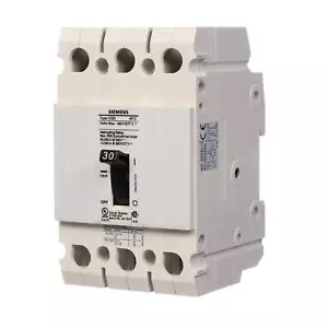 Siemens CQD330 30-Amp Three Pole 480/277V AC 14KAIC Cable In/Cable Out Breaker - Picture 1 of 4