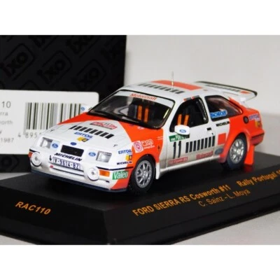 FORD SIERRA RS COSWORTH #11 C. SAINZ PORTUGAL 1987 DIRTY VERSION IXO RAC110 1/43 - Immagine 1 di 4