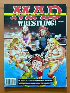 Mad Wrestling - Super Mad #4 iconic cover. FN/VF condition. - Picture 1 of 7