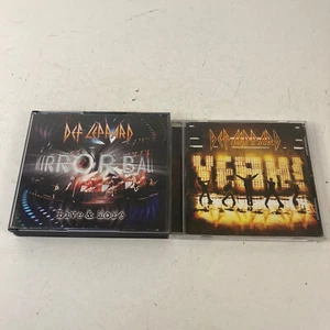 Mirror Ball Live & More And Yeah! by Def Leppard 2006 2011 CD lot - Picture 1 of 24
