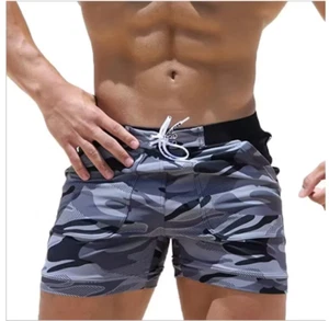 Men’s Quick-Dry Swim Trunks – Summer Beach Shorts Stretch Fitness Swimwear Gift - Picture 1 of 8
