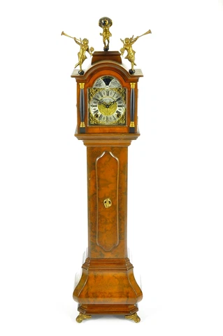 Amazing Vintage Warmink/Wuba Miniature Grandfather Clock Moon Phase approx.1960 Cover
