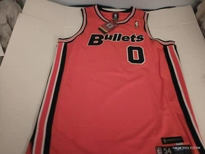 Gilbert Arenas Baltimore Bullets Reebok amazing throwback jersey. Size 54, NWT - Picture 1 of 5