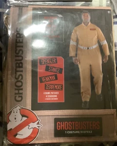 GHOSTBUSTERS Costume Jumpsuit Adult Plus 2XL 48-52 New - Picture 1 of 7
