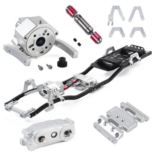 Kit de caja de cambios prefijo marco chasis distancia entre ejes 313 mm para 1/10 AXIAL SCX10 II 90046 - Imagen 1 de 20