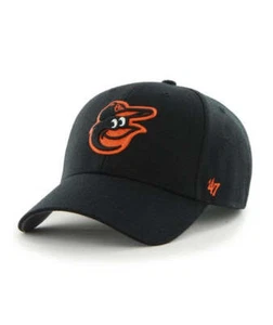 Sombrero ajustable MVP negro marca Baltimore Orioles marca '47 - Imagen 1 de 3