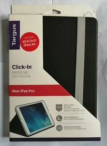 Targus Click-In Protective Case Cover for iPad Air and iPad Pro 10.5-inch, Black - Picture 1 of 2