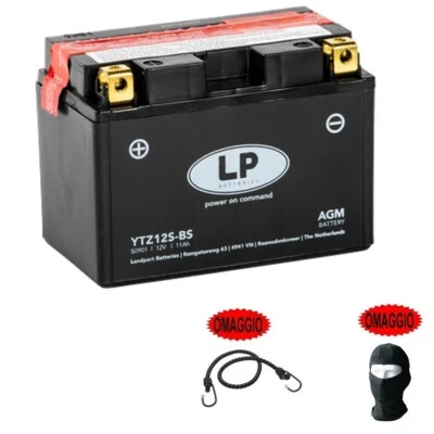 PER HONDA VTR F Fire Storm  1000 2002 BATTERIA PRONTA YTZ12S-BS CCA 210 SPECIFI - Image 1 of 4