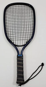 *N) Vintage Leach Graphite Racquetball Racquet MIII - Black & Blue - Picture 1 of 7