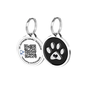 Pet Dwelling Smart  Pet ID Tag with NFC & QR Code Linked to Free Online Profile - Picture 1 of 16