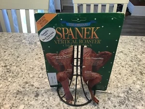 NEW OLD STOCK The Spanek Vertical Metal Stand Roaster Poultry Meat Rotisserie - Picture 1 of 4