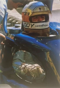 *** JODY SCHECKTER - TYRRELL/FORD - SIGNED - F1 *** 12x8 photo - Picture 1 of 2