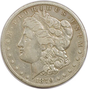 1879-CC Morgan Silver Dollar Coin from the Carson City Mint - Picture 1 of 4