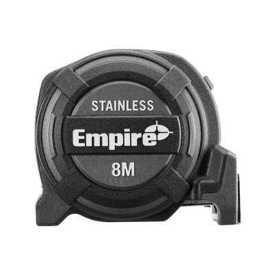 Empire 8m Stainless Steel Blade Tape Measure - Image 1 of 4
