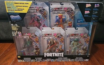 Nuevo paquete de cinco figuras Fortnite OG Legendary Series 6" con código extra, caja sellada Foto 1 de 4