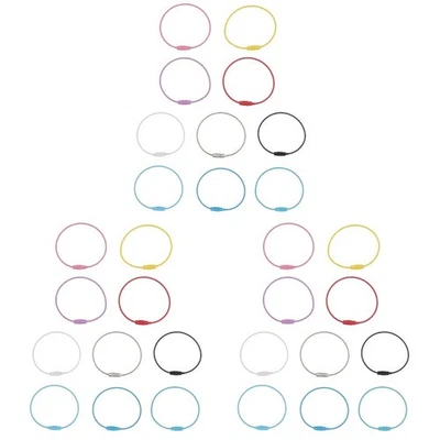  3 PCS Drahtseil Schlüsselanhänger Schlüsselbund Kreative Schlüsselkette - Bild 1 von 4