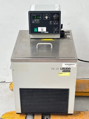LAUDA RC20/RCS 20-D Heated & Refrigerated Circulating 14L Water Bath -30C +150C - Image 1 of 4