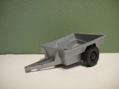 Eldon - Plateado/Gris - Remolque utilitario - Plástico de polietileno suave - Años 50 - Años 60 Foto 1 de 4