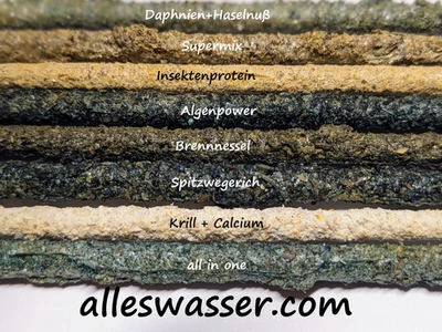 AKTION  💥  STRUBBEL shrimp LOLLIES Set Garnelenfutter Sticks Guppys Lolly Welse - Bild 1 von 4