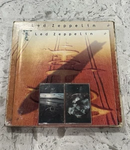 1990 Led Zeppelin Two Cassette Set Box w/ Photo Book - Please Read Description - Picture 1 of 13