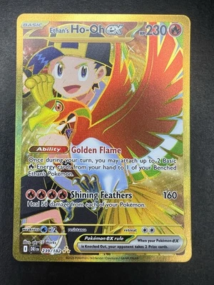 Ethan's Ho-Oh ex 239/182 Sv10: Destined Rivals Hyper Rare Holo Pokemon TCG Nm - Image 1 of 4