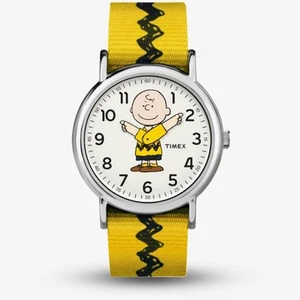 Timex Weekender Peanuts Charlie Brown Watch TW2R41100 - Imagen 1 de 1