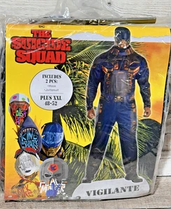 DC The Suicide Squad Vigilante Plus XXL 48-52 Adult Halloween Costume - Picture 1 of 6