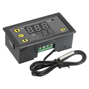 24V DC LED Digital Temperature Controller Thermostat Heating Cooling -20 - 100°C - Picture 1 of 5