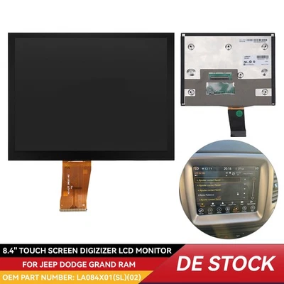 8,4" LCD Touchscreen Display Navi Ersatz Für JEEP Compass 2018-2020 Uconnect 4C