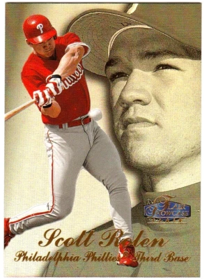 1998 Scott Rolen Flair Showcase Row 3 20 Philadelphia Phillies - Image 1 of 2