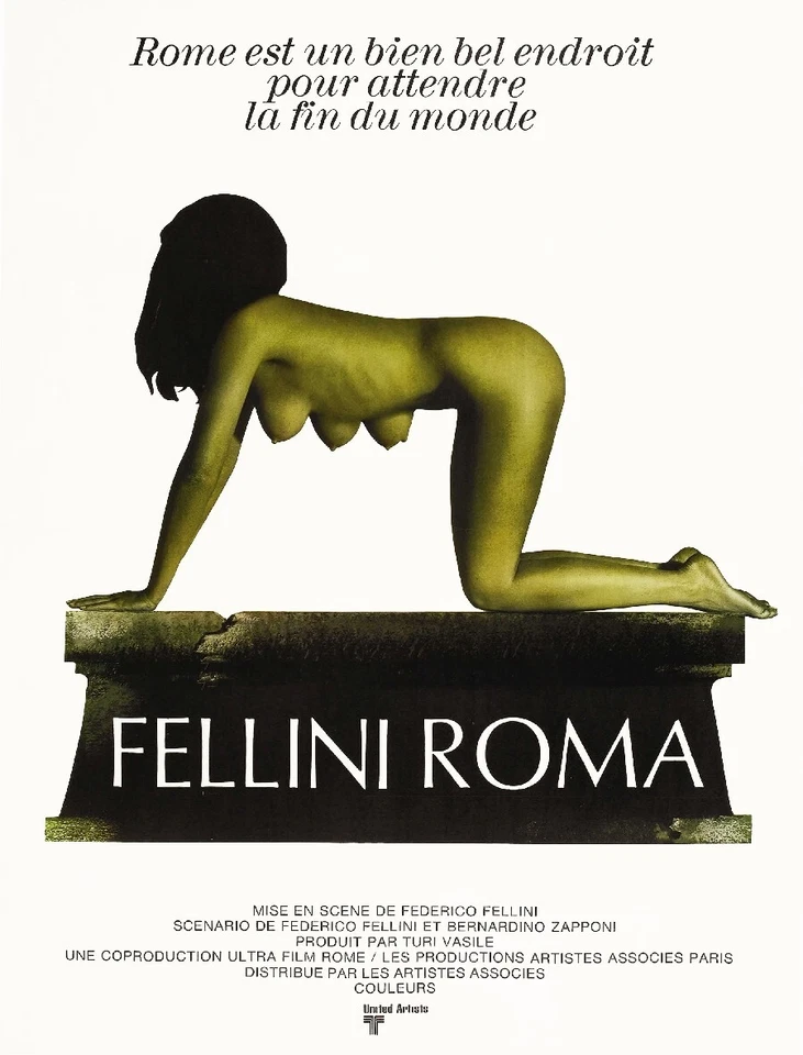 POSTERSANDCO FILM FELLINI ROMA Rmjc-POSTER HQ 45x60cm d'une AFFICHE CINéMA