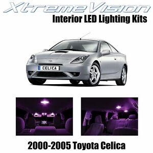 XtremeVision Interior LED for Toyota Celica 2000-2005 (4 PCS) Pink