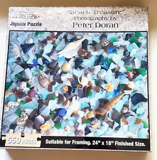 Heritage Jigsaw Puzzle Beach Treasure Sea Glass  550 Piece Peter Doran 24" x 18"