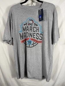 2018 March Madness NCAA Herren The Victory Erwachsene XL grau Kurzarm T-Shirt - Bild 1 von 3