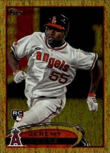 2012 Topps Gold Sparkle #277 Jeremy Moore  Los Angeles Angels