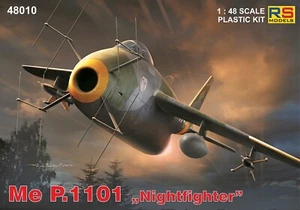 48010 RS Models 1/48 Me P.1101 Nightfighter Plastic model kit - Picture 1 of 8