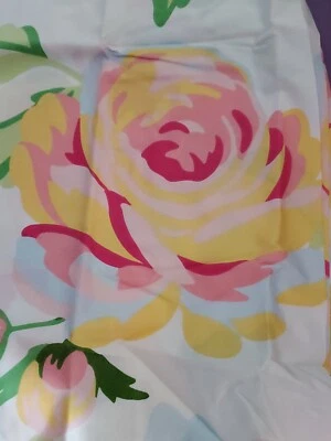 NUEVA Funda de Almohada Pottery Barn Kids ROSA Grande Floral STANDARD SHAM  Foto 1 de 3