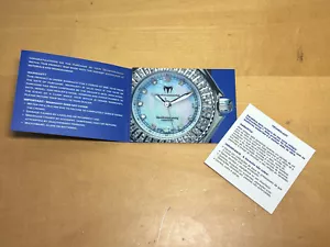 Booklet Folleto - TECHNOMARINE - User Manual - Technolady Collection - Relojes - Imagen 1 de 3