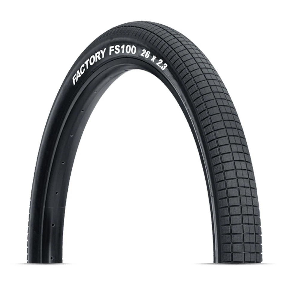 Tioga FS100 26 x 2.3 fio preto/preto clincher reflexivo MTB nº. ISO 559 - Imagem 1 de 1