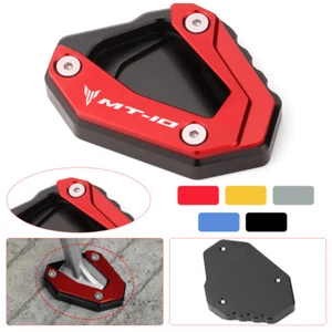Motorcycle Kickstand Pad For YAMAHA MT10 MT-10 SP Support Foot Side Stand Plate - Picture 1 of 33