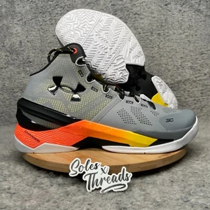 Under Armour Curry 2 Retro Ferro Affilatoio TG 10 Uomo Grigio Arancione 3026052-100 - Foto 1 di 7