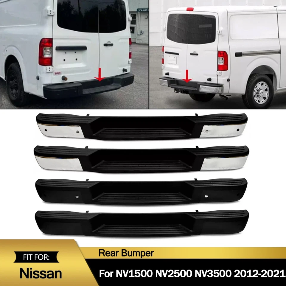 For Nissan NV1500 NV2500 NV3500 2012-2021 Rear Step Bumper Assembly Primered - Изображение 1 из 1