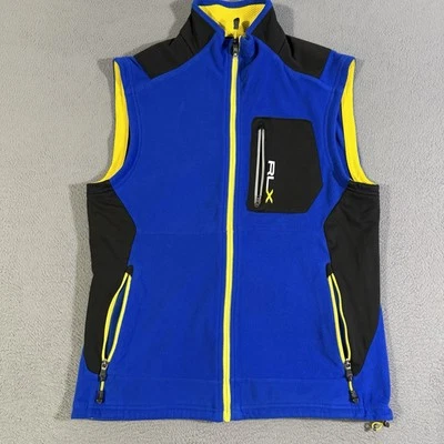 Chaleco Ralph Lauren RLX Caballero Talla Mediana Polo Azul Real Foto 1 de 4