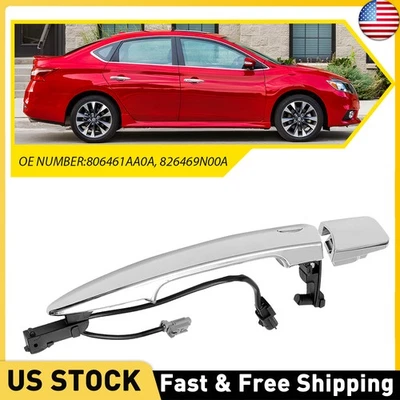 Manija de puerta exterior trasera derecha 1 pieza para Nissan LEAF Sentra Murano 2009-18 3,5 L Foto 1 de 4