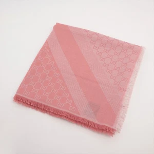 Gucci GG Stole Wool & silk Pink - Picture 1 of 4