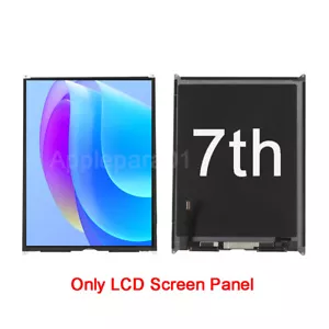 OEM For iPad 7th 10.2" 2019 A2200 A2198 A2197 LCD Screen Panel Replacement Black - Picture 1 of 10