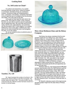 Heisey Glass, vol. 2, 1906-1916 - Clarence Vogel - updated & enlarged - Picture 1 of 3