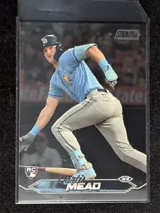 Curtis Mead 2024 Topps Stadium Club #271 Black Foil Rookie RC SP - Foto 1 di 2